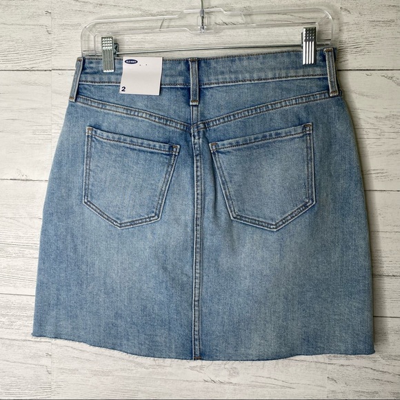 Old navy NWT jean mini skirt size 2 - Picture 7 of 7